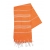 Hamam handdoek (100 x 180 cm) Orange/white