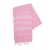 Hamam handdoek (100 x 180 cm) Pink/white