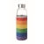 Glazen drinkfles met tasje (500 ml) multicolour