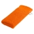 Sophie Muval golfhanddoek met clip, met een band oranje