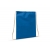 Rugzak katoen OEKO-TEX® 140g/m² 35x45cm blauw