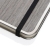 Treeline A5 notitieboek met luxe houten kaft grijs