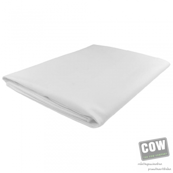 Afbeelding van relatiegeschenk:Microfiber handdoek - 75 x 130 cm - Wit