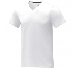 Somoto Heren T-shirt met V-hals en korte mouwen bedrukken