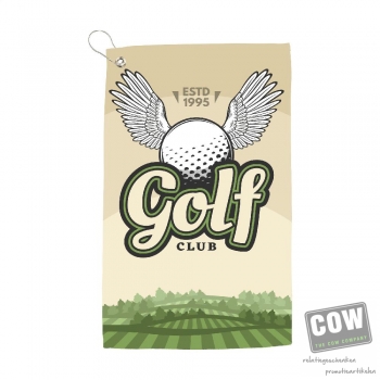 Afbeelding van relatiegeschenk:GolfTowel 400 g/m² 30x50 golfhanddoek