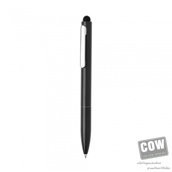 Afbeelding van relatiegeschenk:Kymi RCS-gecertificeerde gerecycled aluminium pen met stylus